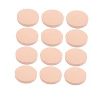 SHERCHPRY 12pezzi Spugnette Cipria per Trucco Make Up di Piumini da Cipria Spugne per Trucco Piumini di Spugna Rotonda Adatte per Asciutta e Bagnata