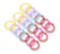 SHERCHPRY 18pezzi Pettine Circolare Elastico per Capelli Fermaglio Molla in Plastica Morbida Adatto per Donne e Ragazzo Ragazza Ragazza per Capelli Naturali e Sintetici Colore Casuale