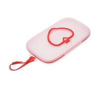 SHERCHPRY 1pezzi Busta Per Salviette Umidificate Per Ragazzo Ragazza Ragazza in Pp Design Pulsante Pressione Comoda Custodia Per Fazzoletti Cinturino Facile Da Trasportare e Appeso