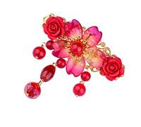 SHERCHPRY 1pezzi Forcine Per Vintage Forcine Retrò Uniche Fermagli Eleganti Per Accessori Cinesi Han Materiale Resistente Non Si Deforma Adatto Per Diversi Outfit e Trucco