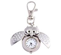 SHERCHPRY 1pezzi Orologio Da Tasca a Forma Di Civetta Movimento Portatile Come Regalo Per Famiglie e Amici
