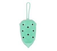 SHERCHPRY 1pezzi Spazzola Doccia in Silicone Spazzola per Bagno Utile Strumento di Pulizia del Corpo Design Bifacciale Corda Inclusa Materiale Alimentare Sicuro e Igienico