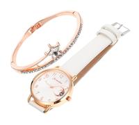 SHERCHPRY 1set Orologi e Bracciale Da Donna Con Design Orologio Con Display Digitale e Bracciale Decorativo Idea Compleanno Per Amiche e Familiari Stile Moderno e Pratico