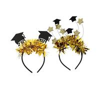 SHERCHPRY 2 Pezzi 2021 Fascia Per Da Dottore Fascia Per Da Laurea Per Da Donna Per Da Clown Mini Fasce Per Per Decorazioni Per