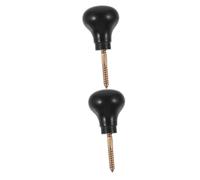 SHERCHPRY 2 Pezzi Accessori a stampella in legno massiccio con manico del da passeggio a piedi camminatore manico del di ricambio parti di bastoncini da passeggio di legno