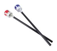 SHERCHPRY 2 Pezzi Bastoni da Re per Plastica Blu da Halloween Leggero e Facile da Pulire Accessori per Costume di Cosplay e Giochi di Ruolo