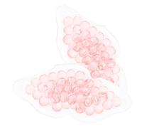 SHERCHPRY 2 Pezzi Bende sugli occhi caldi e Gel pastiglie pad di raffreddamento per labbro portatile cuscinetto per le labbra estivo tampone toppa utile tpu rosa