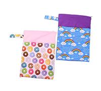 SHERCHPRY 2 Pezzi Borsa Portaoggetti Impermeabile Borsa Per Pannolini Per Neonati Borsa Per Il Primo Ciclo Pannolini Borsa Portaoggetti Pratica Borsa Per Assorbenti Igienici Borsa Per