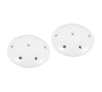 SHERCHPRY 2 Pezzi coperchio in ceramica tappo con deodorante tappi per filtri per orinatoi filtro orinale filtro di scarico dell'orinatoio filtro di urina blocchi orinali bianca