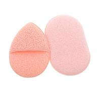 SHERCHPRY 2 Pezzi Detergente Viso Scrubber Per La Pelle Del Viso Scrubber Facciale Cuscinetti Esfolianti Per La Faccia Faccia Spugna Esfoliante Spugna Rosa