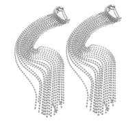 SHERCHPRY 2 Pezzi Di Accessori Per Ornamenti Per Decorazioni Per Per Donne Catene Per Con Strass Fermagli Per Con Strass Polsini Per Coda Di