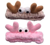 SHERCHPRY 2 Pezzi Fascia per Lavaggio Headband Assorbente per Chic e Accessori per Skincare Donne e Ragazze Materiale e Sicuro Facile Indossare e Antiscivolo