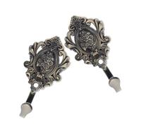 SHERCHPRY 2 Pezzi Ganci Appendiabiti da Muro in Lega di Zinco Color Oro Design Elegante e Multifunzionale per Guardaroba e Decorazioni la Casa