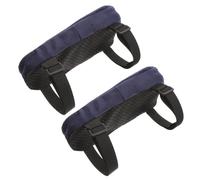 SHERCHPRY 2 Pezzi imbottitura del bracciolo protettore supporto rimovibile ergonomico imbottito ruota Cuscini per braccio sedie a rotelle CAMPARE CHIEDAIR CAMBERE poliestere