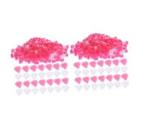 SHERCHPRY 2 Pezzi Palline Schiuma Forma Cuore Sacchetti per Riempire Scatole e Ceste per Decorazioni Compleanni Matrimonio e