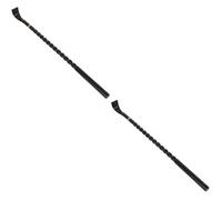 SHERCHPRY 2 Pezzi Solletico Graffiatore Del Corpo Graffianti Strumenti Di Massaggio Lungo Attrezzo Massaggianti Grattaschiena Scratcher Indietro Maniglia Black Ebano