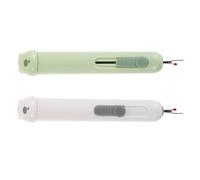 SHERCHPRY 2 Pezzi Strumento per Cucito Mano con Design Orso Infila Ago e Rimuovi Cuciture Portatile e Resistente per Quilting e Ricamo per Lavori Fai da Te e Riparazioni Rapide