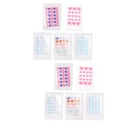 SHERCHPRY 2 Set Cerotti Brufoli Colorati Patches Idrocolloidali Per Rimozione Imperfezioni Comfort E Protezione Per Pori Grassi E Brufoli Design Unico E Traspirante Termine 5 Fogli*2