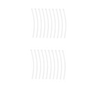 SHERCHPRY 2 Set Copri-Stanghette Antiscivolo Per Occhiali Cuscinetti Per Gambe Di Occhiali Terminali Per Occhiali Manicotti Per Braccia Di Occhiali Punte Per Aste Di Occhiali 10 pezzi*2
