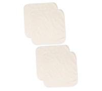 SHERCHPRY 2 Set Panno Per Pulizia in Fibra Di Bambù Washcloths Per Il Viso Panno Per Il Viso Pulito Panni Per Il Lavaggio Del Corpo Asciugamani Giornalieri Fibra Di Bamboo Beige 2 Pezzi * 2