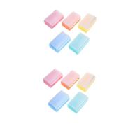 SHERCHPRY 2 Set Pennello Di Spugna Di Allenamento Tattile Sensibile Bagno Del Neonato Scrubber Spazzolatura Sensoriale Macchia Pennello Per Per Pp 5 Pezzi*2