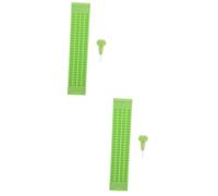 SHERCHPRY 2 Set Stylus Braille Mano Punto Sollevato Asse Tavoletta Per Scrivere Prodotti Per Ipovedenti Lavagnetta Punti Tattili Giochi Per Non Vedenti Verde Chiaro Plastica