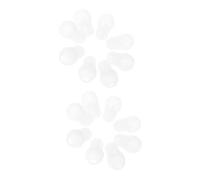 SHERCHPRY 2 Set Tappi Per Le Orecchie Dello Stetoscopio Suggerimento Per Il Tapore Punte Di Ricambio Per La Rimozione Del Cerume Gommini Per Auricolari Emulsioni Auricolari Pvc 10 Pezzi*2