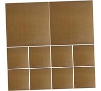 SHERCHPRY 20 Pezzi Adesivi permanente isolati piastra raddrizzatura protettore Guanto termico con bacchetta arricciacapelli adesivo mini serratura Panno in fibra di