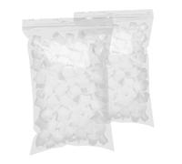 SHERCHPRY 200pezzi Tappi di Ricambio per Flacone di Colla per Ciglia Chiusure per Flaconi di Colla Strumenti per Extension Ciglia Compatibili Diversi Marchi Prevenzione di Intasamento