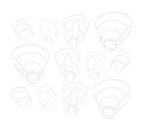 SHERCHPRY 20pezzi Reti Porta Bottiglia Infusione in Plastica Riutilizzabili Per Soluzione Fisiologica Copertura Rete Sospensione Accessorio Drip Per Uso Ospedaliero e Domestico