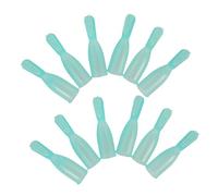 SHERCHPRY 20pezzi Spazzolino Denti Manico Corto Piccolo Spazzolino Denti Portatile Per Uso in Prigione Forniture Per Carceri Leggero e Sicuro