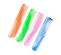 SHERCHPRY 25pezzi Pettine Plastica Pettine Per Taglio Parrucchiere Spazzola Per Doppio Per Salone e Casa Colori Misti