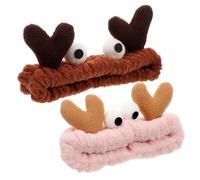 SHERCHPRY 2Pezzi Fasce Per Lavaggio Fasce Per Della Carino Per Donne e Ragazze Per Routine e Relax