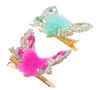 SHERCHPRY 2pezzi Fermagli Per Farfalla Mobili Decorativi e Flanella Adatti Per Riunioni Quotidiane e Giorni Speciali