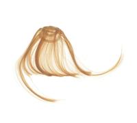 SHERCHPRY 2pezzi Frangia Clip Finta Per Donna Di Extension Per Clip Accessorio Leggero e Resistente Per Cosplay e Feste