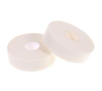 SHERCHPRY 2Pezzi Nastro Adesivo per Estensione Bianco Ed Elastico per Isolare Superiori e Inferiori Durante Trattamento Extension Sicuro