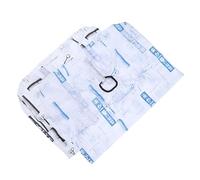 SHERCHPRY 2pezzi Panno Da Parrucchiere in Tessuto Morbido Camice Da Taglio Per Tintura e Permanente Grembiule Protettivo Colletto Elastico Adatto Donne e Uomini Colore Nero e Blu