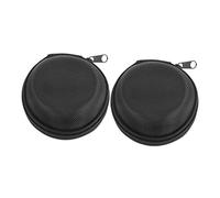 SHERCHPRY 2pezzi Scatola Rotonda Portatile per Orologi Custodia Antiurto Adatta per Viaggi Lavoro e Conservazione Casa Piccola e Compatta per Uomo Donna Smartwatch