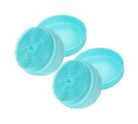 SHERCHPRY 2pezzi Spazzola Bagno in Silicone Scrub Per Capelluto e Esfoliante Design Sospesa Per Ragazza e Ragazza Adatto Per Massaggio e Pulizia Del Capelluto
