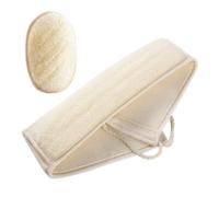SHERCHPRY 2pezzi Spugna Di Luffa Naturale Esfoliante Per Da Bagno Luffa Cinturino Per Pulizia Profonda Scrub Per Doccia e Schiena
