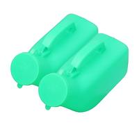 SHERCHPRY 2pezzi Urinal Maschile Riutilizzabile in Plastica Contenitore Per Urina Da Viaggio o Esterno Orinatoio Per Uso Quotidiano e Domestico Adatto Per Adulti Ospedali e Campeggio