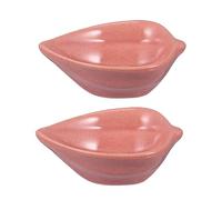 SHERCHPRY 2pezzi Vassoio Per in Ciotola Per Oli Essenziali e Per Spa Utilizzabile Come Piatto Per Antipasti o Decorazione Per Casa Superficie Liscia Sbavature