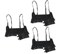SHERCHPRY 3 Cinture Gotiche Sottoseno Punk in Pelle Alla Moda Cintura Per La Vita Accessorio Per Cosplay