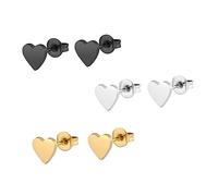 SHERCHPRY 3 Paia Orecchini D'amore Orecchini Di Moda Orecchino Anello Per Le Orecchie Orecchini Creativi Orecchini Durevoli Goccia D'orecchio Per L'arredamento Acciaio Inossidabile