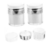 SHERCHPRY 3 pezzi Barattoli Cosmetici Vuoti Doppio Antigoccia Riutilizzabili per Viaggi e Quotidiano