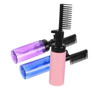 SHERCHPRY 3 Pezzi bottiglia di schiuma pompa flacone applicatore per radici tinta per bottiglie a pettine per radici flaconi applicatori di tinture per plastica