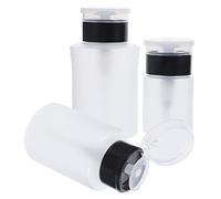 SHERCHPRY 3 Pezzi Bottiglie Dosatrici per Solvente Unghie e Struccante Dispenser Ricaricabili per Makeup Capacità Design per Viaggi