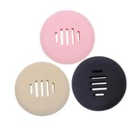 SHERCHPRY 3 Pezzi Custodia Di Conservazione Delle Polveri Caso Di Sbuffo Di Grandi Dimensioni Porta Puff Schiumoso Bob Pastiglie Soffio Di Trucco Custodia Per Puff Polvere Gel Di Silice