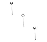SHERCHPRY 3 Pezzi Martello da esame neurologico martello di metallo martello piccolo martello medico martello multiuso martello neurologico portatile martello di prova paziente Lega di zinco