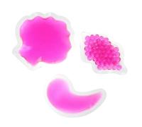 SHERCHPRY 3 Pezzi Maschera Gel Termica e Fredda per Occhi e Labbra per Fredda e Lenisce Gonfiori Versatile per Della e